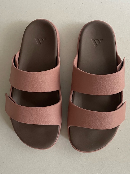 adidas Shoes - Adidas Znsory Cloudfoam Double Strap Slide Sandals Pink Women's 10 / Men's 9